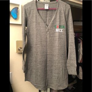 VS/Pink Pajama Dress Size S NWOT